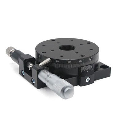 精密实验室旋转手动圆盘工作台