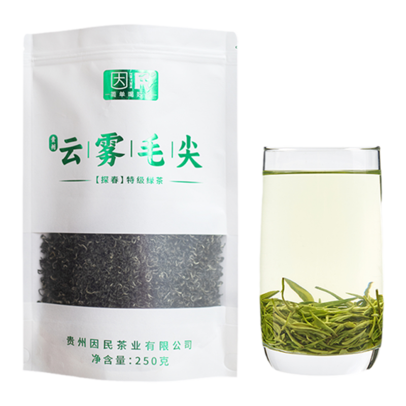 【2026年春茶】贵州绿茶因民·云雾毛尖·探春250克特级绿茶茶叶