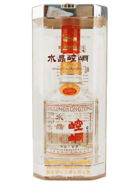 崆峒水晶52度平凉特产浓香型白酒