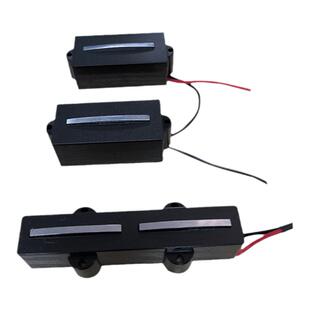 老郝手工拾音器电吉他贝斯降噪PJ贝司4弦大功率新品乐器被动主动