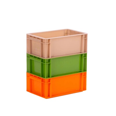 工业风塑料置物箱长方形小号