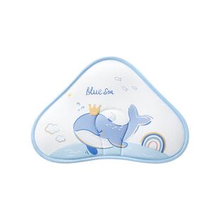 柯斯德尼婴儿枕头云片冰丝新生儿宝宝0到6个月夏季透气吸汗定型枕