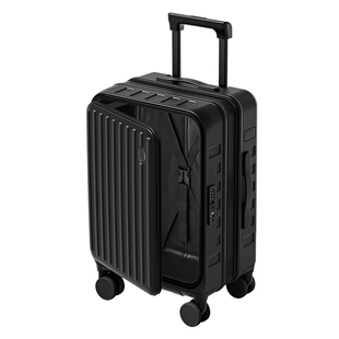 最+旅程侧开盖行李箱女可扩展多功能20寸登机拉杆2026新款旅行箱