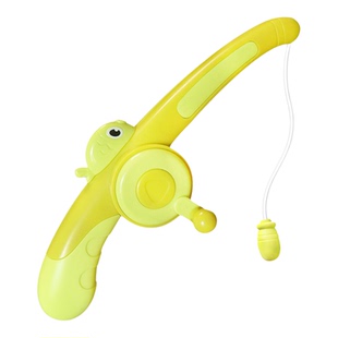 儿童鱼竿幼儿识字钓鱼游戏玩具强磁吸鱼杆配件幼儿园英语教学教具