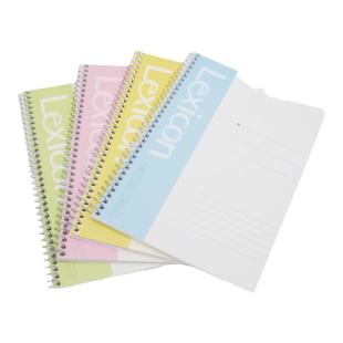 得力文具商务办公书写记事本螺旋小清新笔记本子A5笔记本线圈通用