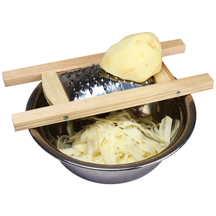 山西炒不烂子面食工具洋芋擦擦陕北小吃土豆拨烂子家用土豆擦子