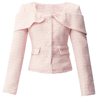 易碎商店法式上衣半裙套装