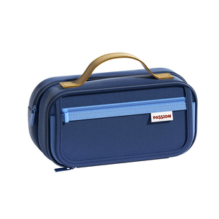 2025新款笔袋男孩简约文具盒男生款Passion复古笔袋大容量高颜值超火铅笔盒收纳袋初高中生专用学习用品文具