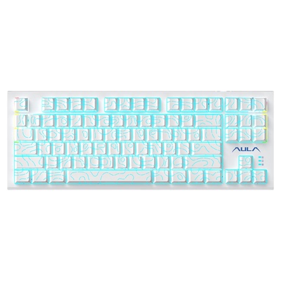 狼蛛F3387三模机械键盘等高线