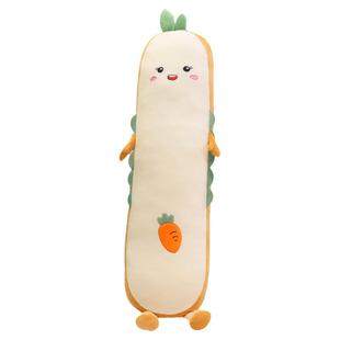 床上长条抱枕女生睡觉夹腿专用大人侧睡儿童抱睡公仔长枕头可拆洗