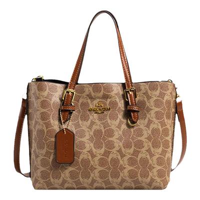 左杏托特包退货无忧轻奢印花