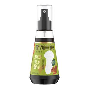 松鲜鲜有机松茸酿造酱油0添加调料减钠儿童可食酱油生抽官方100ml
