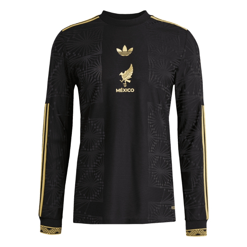 墨西哥队特别款足球长袖球衣男春季新款adidas Originals阿迪达斯