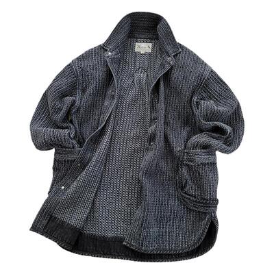 廓形复古宽松休闲衬衫全棉日系