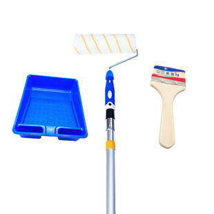 刷墙神器油漆刷滚筒刷子伸缩杆加长滚刷乳胶漆涂料刷漆工具滚筒杆