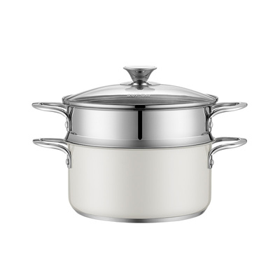 苏泊尔陶瓷蒸锅家用加厚304钢