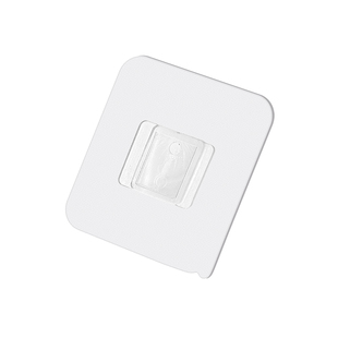 牙刷架粘贴卡扣纸巾盒强力粘挂钩防水透明粘钩无痕钉贴壁挂免钉贴