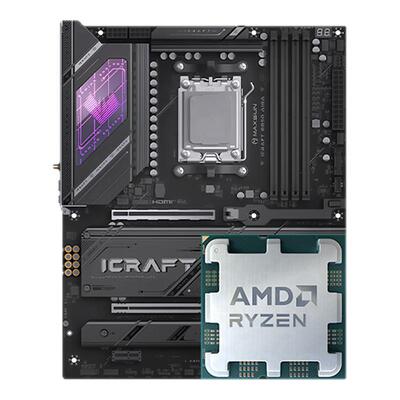 AMD R9 9900X 9950X3D铭瑄B650M终结者B850M PRO ITX主板U套装