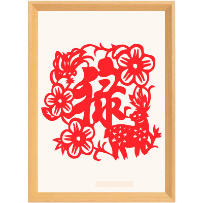 中国风剪纸窗花传统民俗文化剪纸