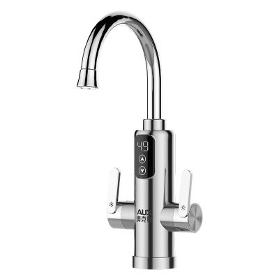 奥克斯电热水龙头双手柄冷热分开