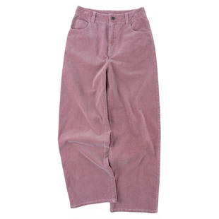 COCO ZONE 刘 一一“果粉”26早春灯芯绒斑驳纹理休闲裤 CF1A0213