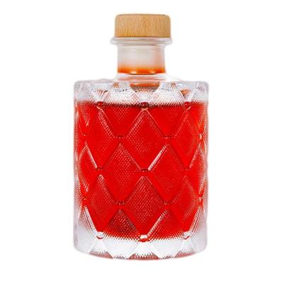 精致菱形花纹冷萃ins风密封罐