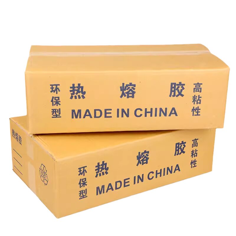 整箱装透明加强型热熔胶棒高粘强力电热胶条环保胶枪用家用胶棒