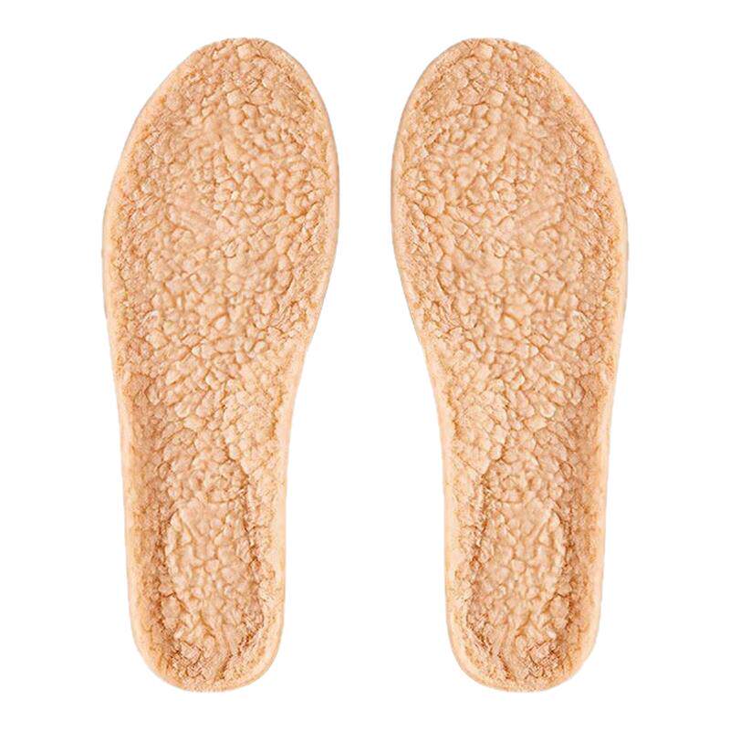 羊羔绒保暖鞋垫男女吸汗防臭加绒