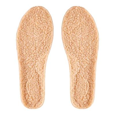 羊羔绒保暖鞋垫男女吸汗防臭加绒