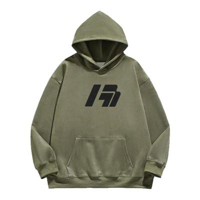 胖胖哥麂皮绒重磅卫衣男款秋季潮牌美式休闲长袖连帽套头上衣外套