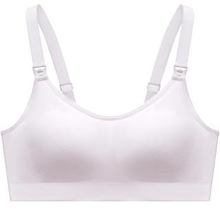曼妮芬无痕舒适芒果杯哺乳孕哺文胸女产前产后内衣防溢乳孕期胸罩