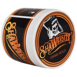 骷髅头发油背头复古油头膏神器保湿发胶发泥男士定型蓬松清香发蜡