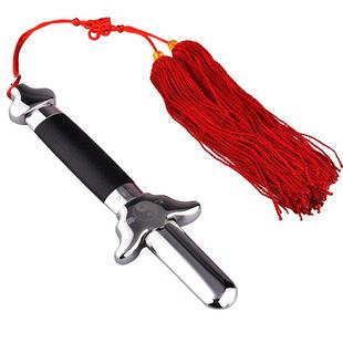 追风英雄太极伸缩剑不锈钢收缩折叠女男晨练健身表演道具剑未开刃