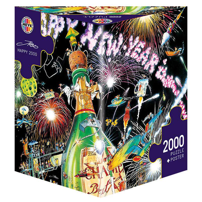 HEYE拼图新年快乐2000/1000片