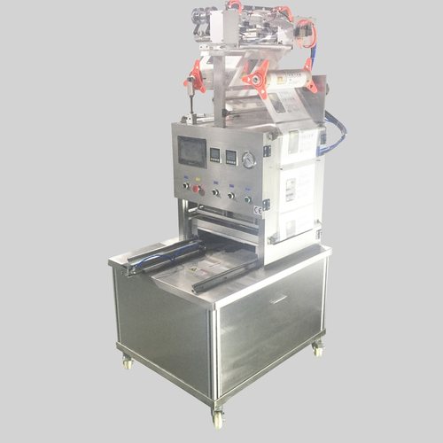 厂家直供保鲜气调包装机熟食锁鲜机烤鸭生鲜抽真空充氮气封盒机