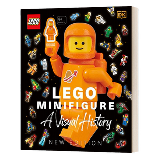 英文原版 LEGO Minifigure A Visual History New Edition 乐高迷你图视觉历史新版 独家乐高太空人迷你图 英文版 进口英语原版书