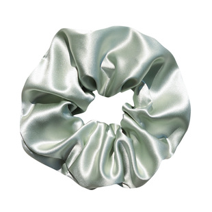 云桑 7厘米真丝大肠圈 重磅加厚蚕丝发圈 波浪护发睡觉卷发超大号