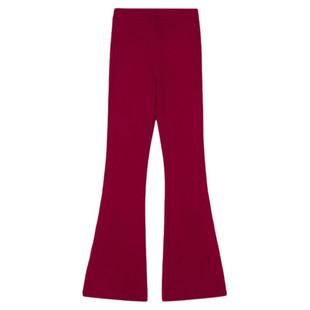 2025维密大秀系列舒适中腰微喇长裤女冬