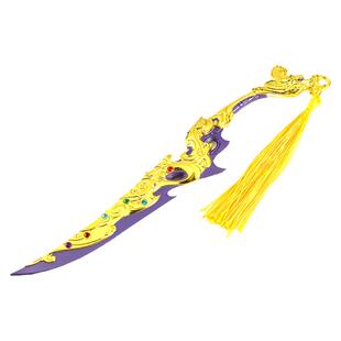 22CM狼殿下二影视周边工艺品摆件 流云金刀 全金属锌合金玩具模型