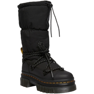 Dr.Martens马丁博士Audrick Padded Hi秋冬舒适保暖绒内里骑士靴