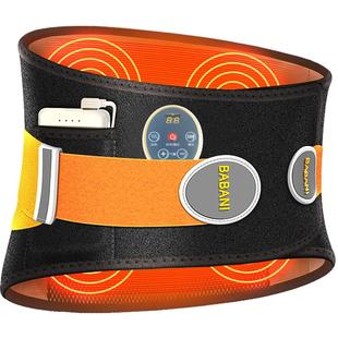 腰部按摩器加热护腰带保暖腰部热敷理疗腰间盘劳损腰椎按摩仪礼盒