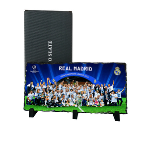 足球纪念品德国队葡萄牙利物浦周边皇马国米AC米兰千层岩摆件礼物