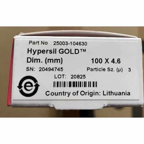 议价赛默飞色谱柱HypersilGOLD，1004.6mm3um，货号25003-104630