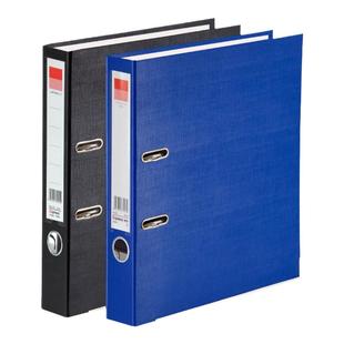 齐心文件夹快劳夹打孔穿孔档案夹文件夹双孔资料夹3寸欧式可拆卸收纳整理架商务办公2寸两孔夹板