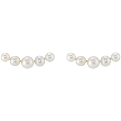 五颗微笑925纯银天然淡水珍珠