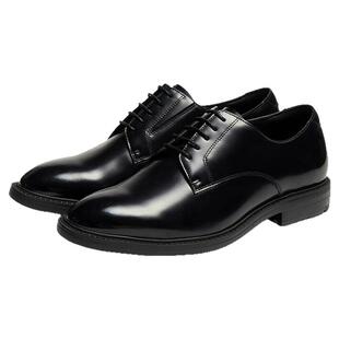 日本直邮Texcy Luxe 男士 4E 宽圆头平头商务鞋高品质设计真皮 (T