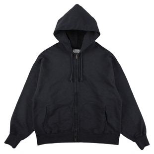 现货 BOWWOW ZIP HOODIE 宽松口袋复古做旧拉链连帽卫衣外套 25AW