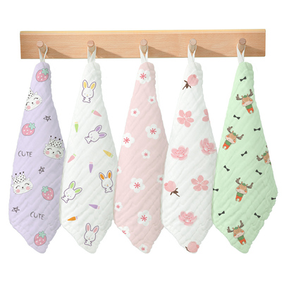 5A抗菌6层高密棉纱吸水速干毛巾