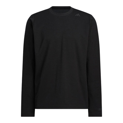 Adidas/阿迪达斯正品2025秋季款男士日常圆领透气长袖上衣KB5105