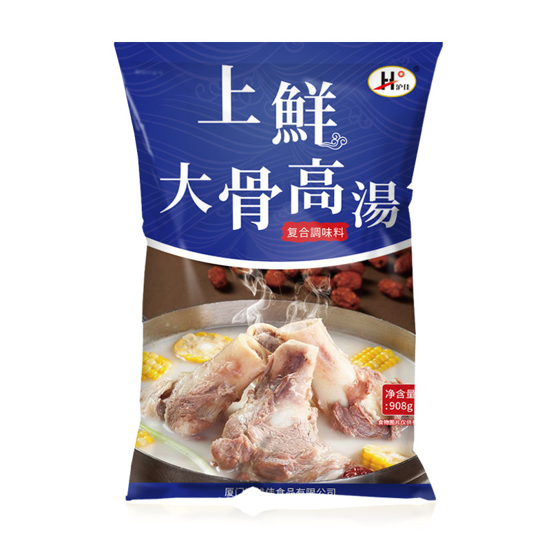 沪佳食品上鲜大骨高汤家用袋装米线千里香馄饨煮面宝高汤浓缩